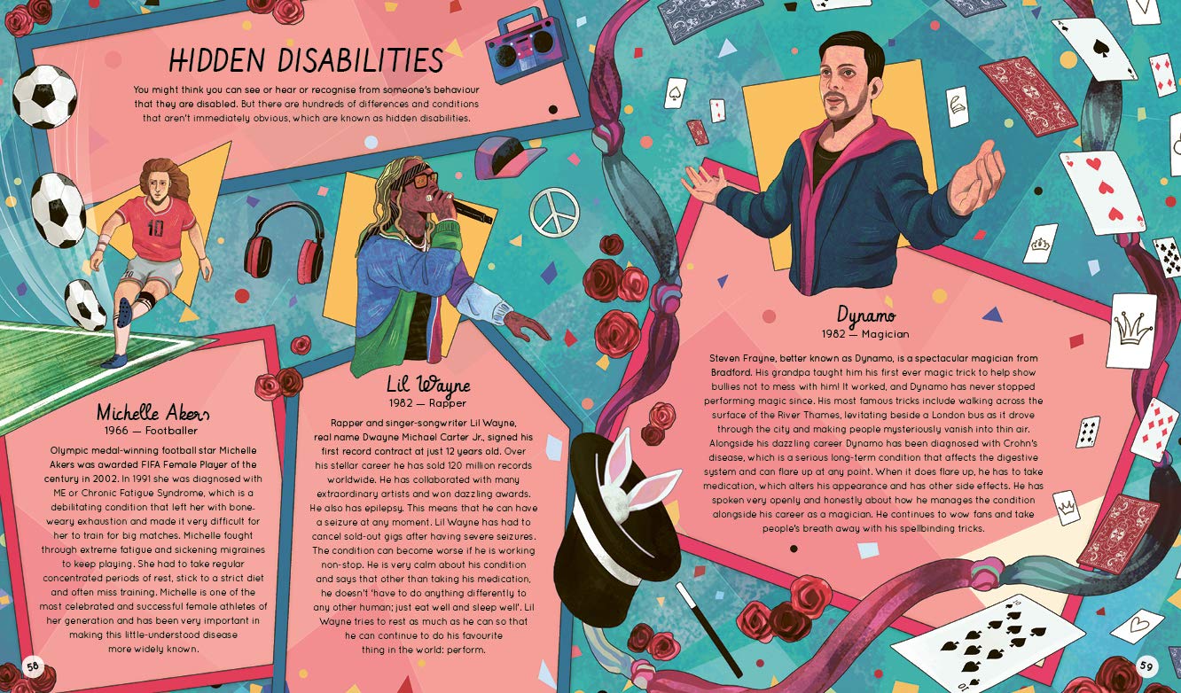 I Am Not a Label (PB) : 34 disabled artists, thinkers, athletes and activists from past and present - Image 5