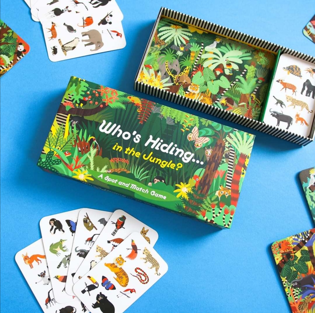 Who's Hiding in the Jungle? : A Spot and Match Game