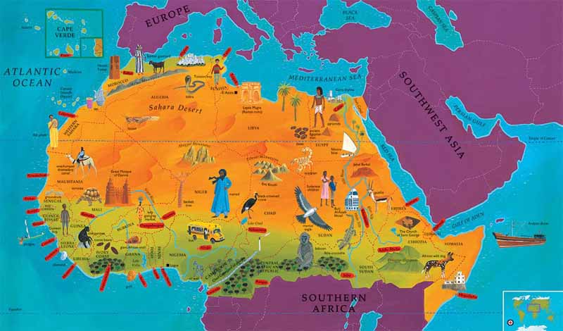 Barefoot Books World Atlas - Image 4