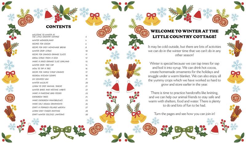 Little Country Cottage: A Winter Treasury of Recipes, Crafts and Wisdom - Image 2