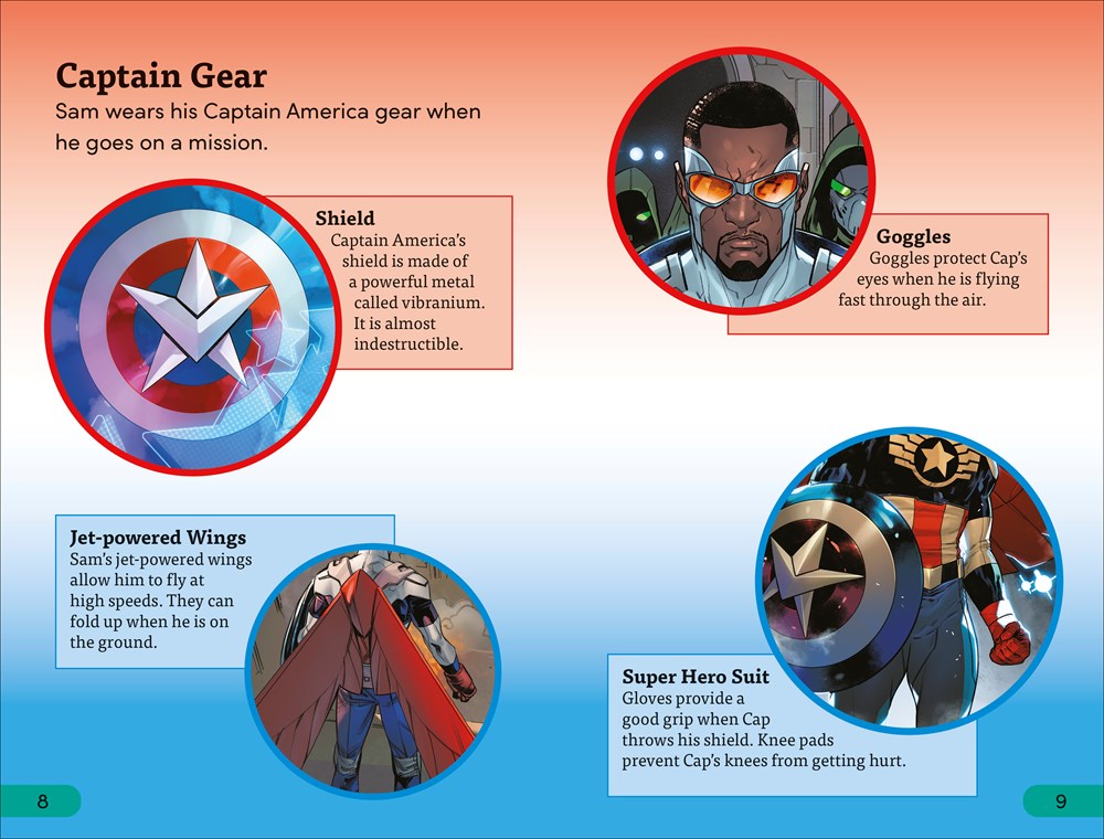 DK Super Readers Level 3 Marvel Captain America Meet Sam Wilson! - Image 3