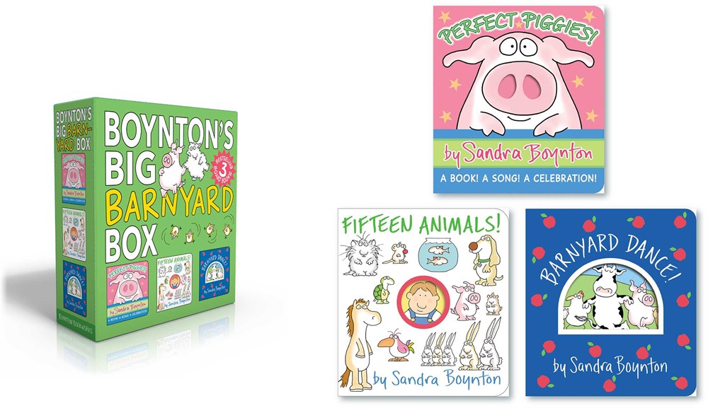 Boynton's Big Barnyard Box (Boxed Set) : Perfect Piggies!; Fifteen Animals!; Barnyard Dance! - Image 2