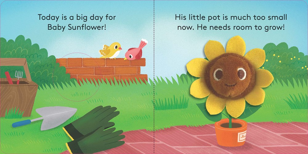 Baby Sunflower: Finger Puppet Book - Image 2