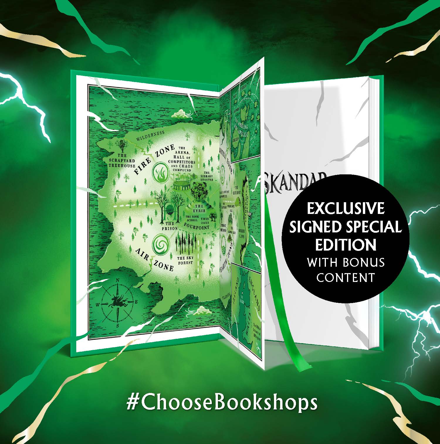 Skandar & The Skeleton Curse- Signed Indie Exclusive Edition