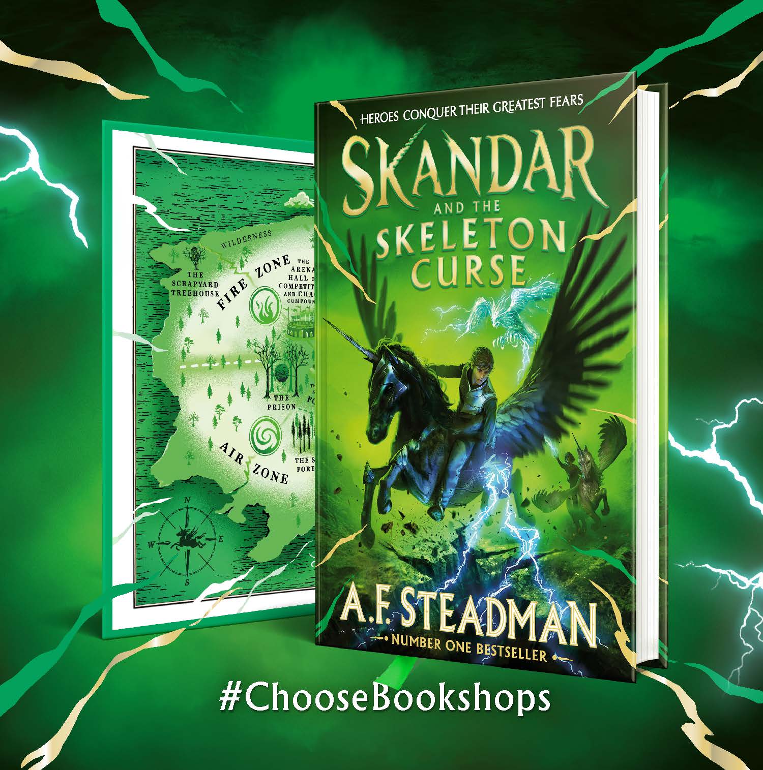 Skandar & The Skeleton Curse- Signed Indie Exclusive Edition - Image 3