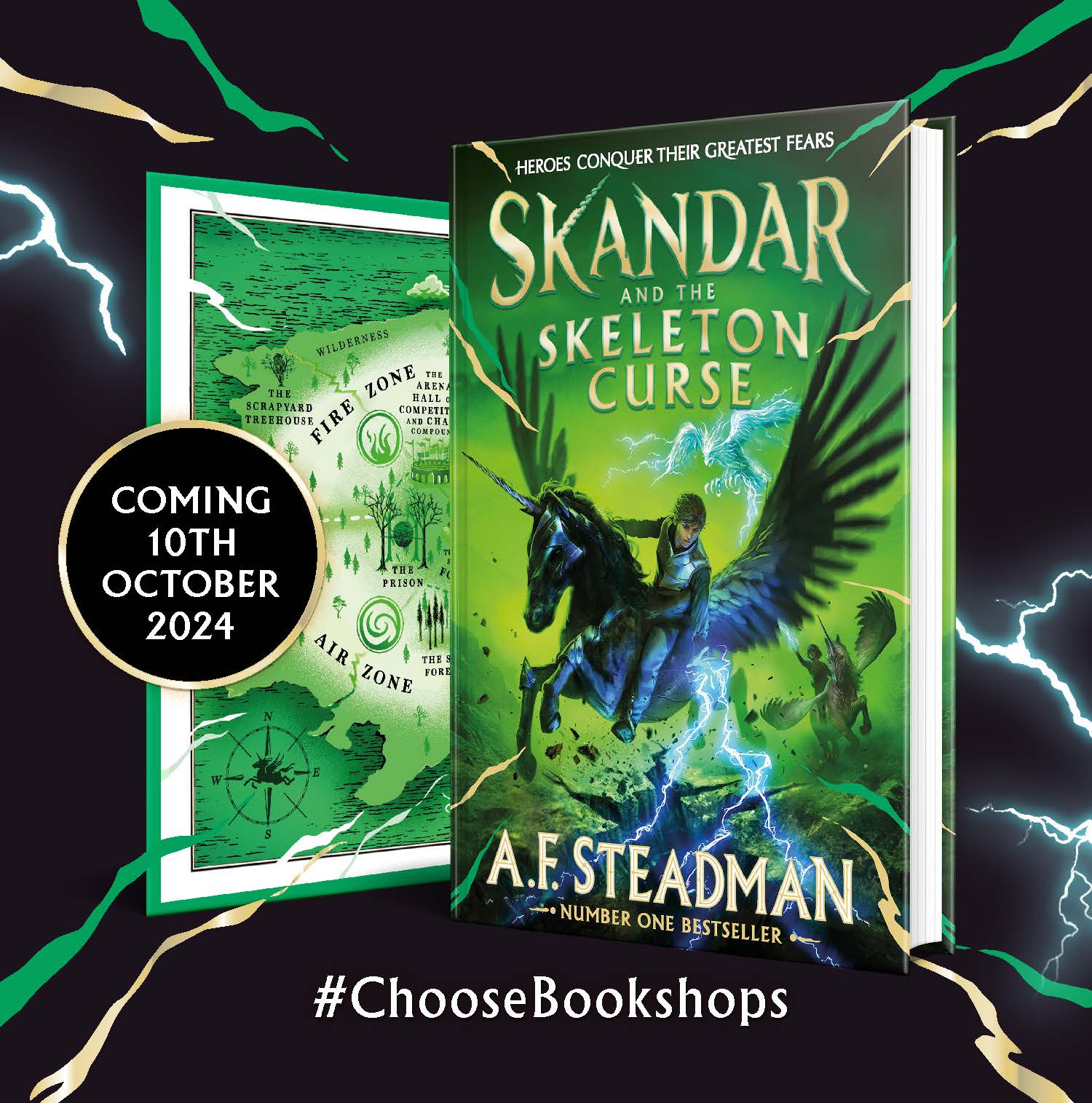 Skandar & The Skeleton Curse- Signed Indie Exclusive Edition - Image 2