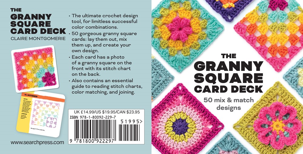 The Granny Square Card Deck : 50 Mix and Match Designs - Image 3