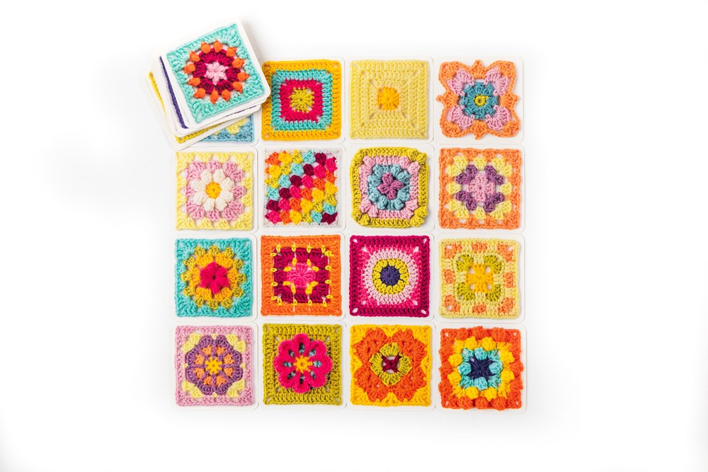 The Granny Square Card Deck : 50 Mix and Match Designs - Image 5