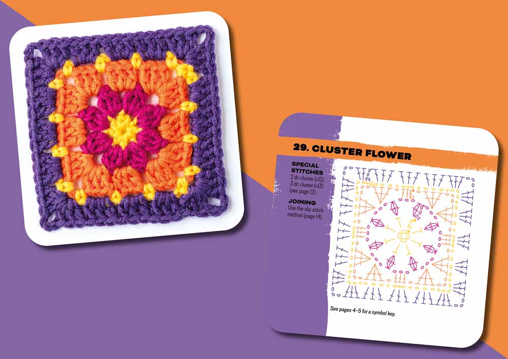 The Granny Square Card Deck : 50 Mix and Match Designs - Image 9